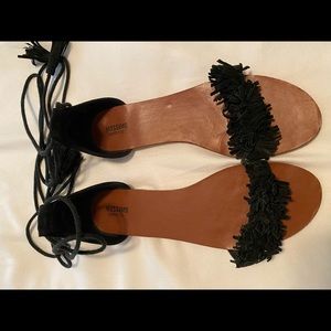 Tie-Up Sandals